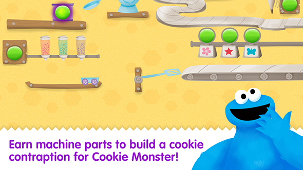 cookie monster's challenge app still